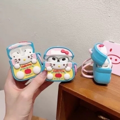 可爱kt猫背包airpods pro苹果蓝牙耳机壳2/3/4代卡通保护套适用女