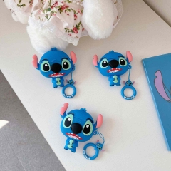 可爱全身史迪仔AirPods pro苹果蓝牙耳机壳2/3/4代卡通保护套适用