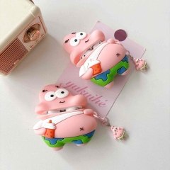 可爱派大星适用airpods4代苹果蓝牙耳机套pro2/1/2/3代卡通保护壳