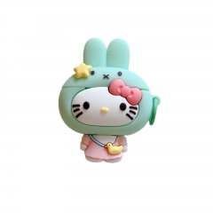 可爱米菲兔kt猫苹果aripdos4蓝牙耳机套适用2/3代卡通硅胶保护壳