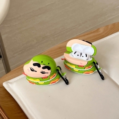 卡通蜡笔小新适用airpod pro2苹果无线蓝牙耳机套1/2/3/4代保护壳