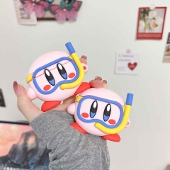 潜水星之卡比适用airpods Pro苹果蓝牙无线耳机套1/2/3/4代保护壳