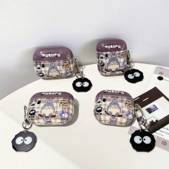 卡通龙猫适用airpods pro苹果蓝牙无线耳机套1/2/3/4代可爱保护壳