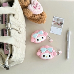 卡通小羊美乐蒂airpods pro2苹果蓝牙耳机套1/2/3/4代保护壳适用