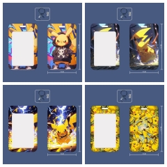 8 Styles Pokemon Cartoon Anime Card Holder Bag