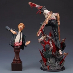 42cm Chainsaw Man Cartoon Anime PVC Figure Toy