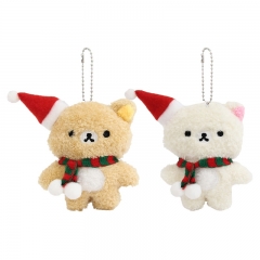 2 Styles 13*9*5CM Rilakkuma Cartoon Anime Plush Toy Pendant
