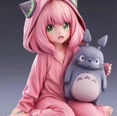 11cm 龙猫阿尼亚 粉色/白色  吸塑纸箱