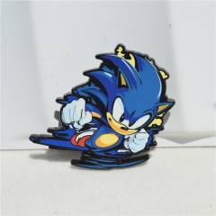 45MM Sonic the Hedgehog Cartoon Pin Anime Alloy Brooch