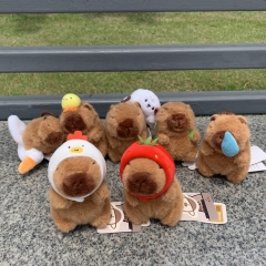 23 Styles Capybara Cartoon Anime Plush Toy Doll Pendant