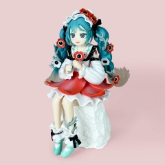 初音未来MIKU银莲花仙子初音巡音手办摆件动漫周边二次元美少女批