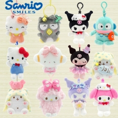 47 Styles Sanrio Kuromi Hello Kitty Cartoon Anime Plush Toy Doll Pendant
