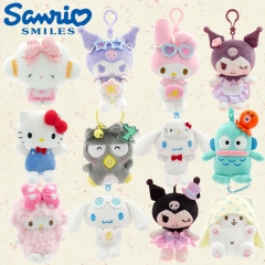 18 Styles 10-13cm Sanrio Cartoon Anime Plush Toy Doll Pendant