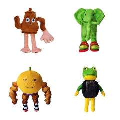 25cm 6 Styles Italian Brainrot Cartoon Anime Plush Toy Doll