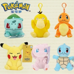 4 Styles 10cm Pokemon Pikachu Cartoon Anime Plush Toy Doll