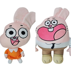 2 Styles World of Gumball Cartoon Anime Plush Toy Doll