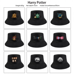 9 Styles Harry Potter Cartoon Sun Hat Cap Anime Bucket Hat