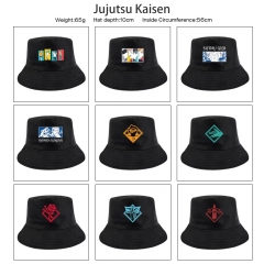 9 Styles Jujutsu Kaisen Cartoon Sun Hat Cap Anime Bucket Hat