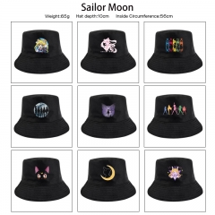 9 Styles Pretty Soldier Sailor Moon Cartoon Sun Hat Cap Anime Bucket Hat