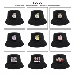 10 Styles POP MART Labubu Cartoon Sun Hat Cap Anime Bucket Hat