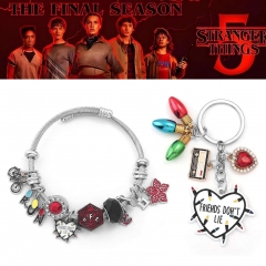 8 Styles Stranger Things Cartoon Anime Alloy Bracelets