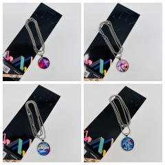 8 Styles K-Pop: Demon Hunters Cartoon Anime Necklace