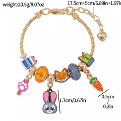 Zootopia Cartoon Anime Alloy Bracelets
