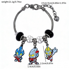 Ultraman Cartoon DIY Anime Alloy Bracelets
