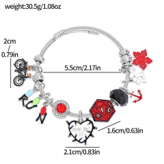 Stranger Things Cartoon Anime Alloy Bracelets