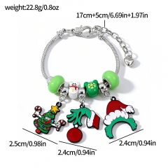 How the Grinch Stole Christmas Cartoon DIY Anime Alloy Bracelets