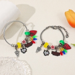 2 Styles Stranger Things Cartoon DIY Anime Alloy Bracelets