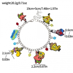 SpongeBob SquarePants Cartoon Anime Alloy Bracelets