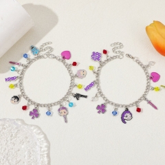 2 Styles K-Pop: Demon Hunters Cartoon Anime Alloy Bracelets
