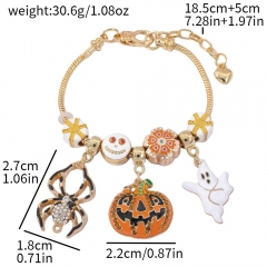 The Nightmare Before Christmas Cartoon DIY Anime Alloy Bracelets