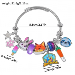 Zootopia Cartoon Anime Alloy Bracelets