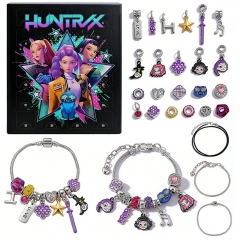 K-Pop: Demon Hunters Cartoon DIY Anime Alloy Bracelets