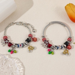 2 Styles Stranger Things Cartoon DIY Anime Alloy Bracelets