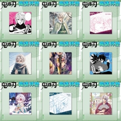 35 Styles 10cm Demon Slayer: Kimetsu no Yaiba Cartoon Ceramics Cup Mat Anime Coaster