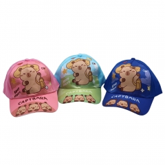 5 Styles Capybara Cartoon Cap Anime Baseball Hat