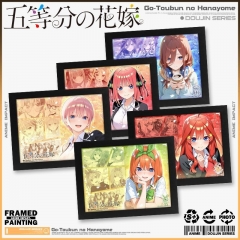 五等分的花嫁动漫谷子中野五月中野三玖摆件礼品二次元学生礼物