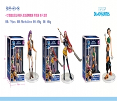 4寸猎魔女团公仔真人版加透明底座 带武器单只盒装