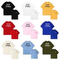 10 Styles K-POP Stray Kids Cartoon Anime T-shirt