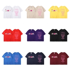 跨境速卖通短袖T恤 StrayKids应援周边男女款Maxident时尚T恤短袖