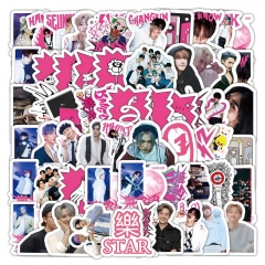 60张 Stray kids新专辑乐-STAR周边涂鸦贴纸装饰手账本笔记本书桌
