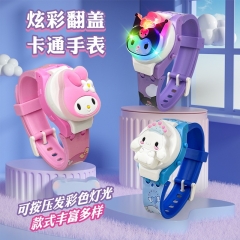 25 Styles Disney Sanrio Marvel Dragon Ball for Kids Anime Watch with Light Time