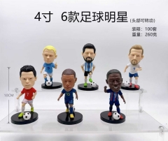 4寸 6款足球明星  (头部可转动)