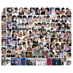 99张StrayKids新专辑合 (HOP)周边贴纸李龙馥周边手账贴画行李贴