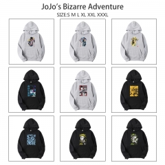 JOJO的奇妙冒险 动漫印花连帽卫衣秋冬上衣