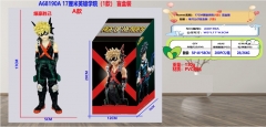 17cm My Hero Academia Bakugou Katsuki Cartoon Anime PVC Figures