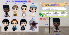 OPP Bag) 8PCS/SET Stranger Things Cartoon Anime PVC Figures